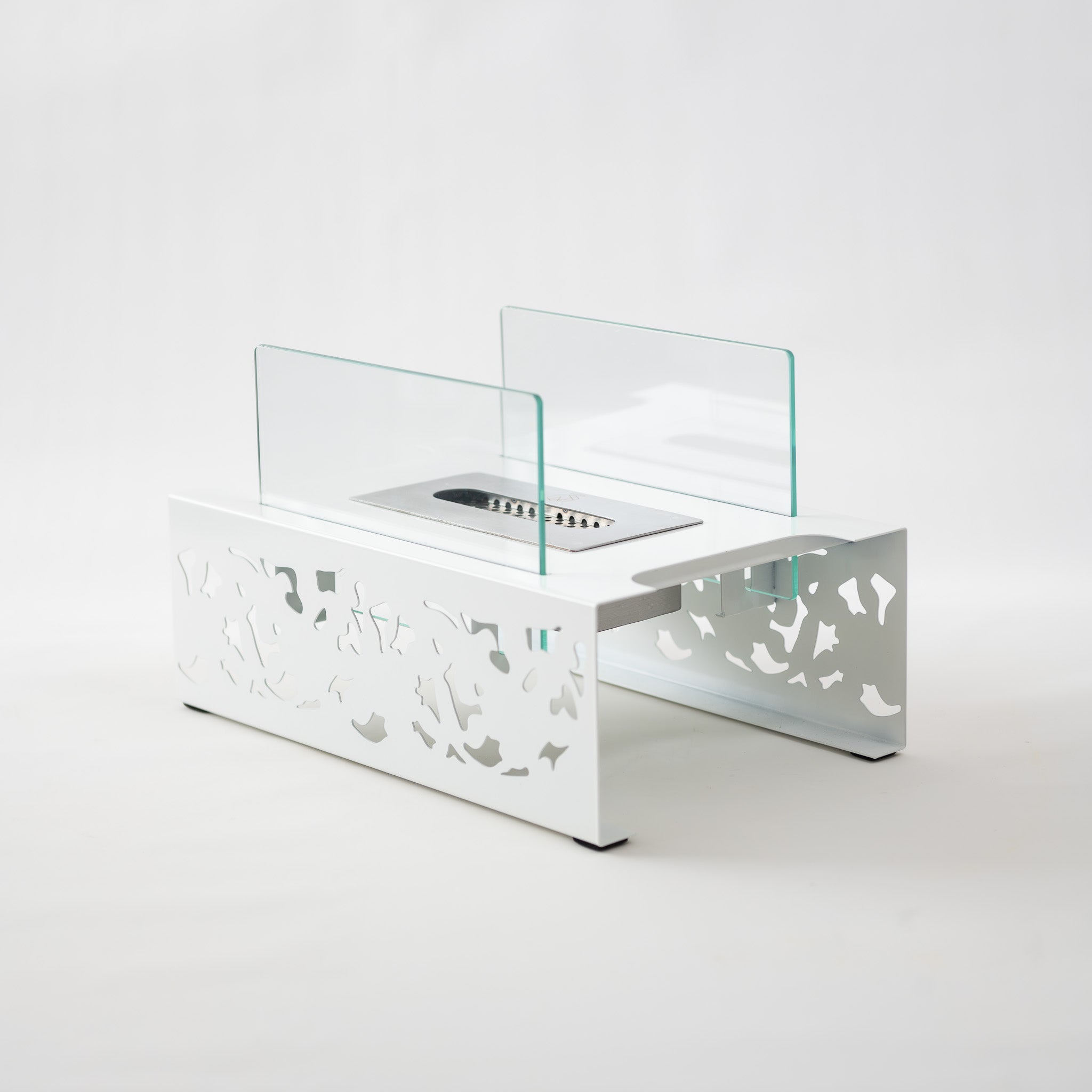 Double the Trouble Short glass - white 54t - Size: 35*22*21cm.