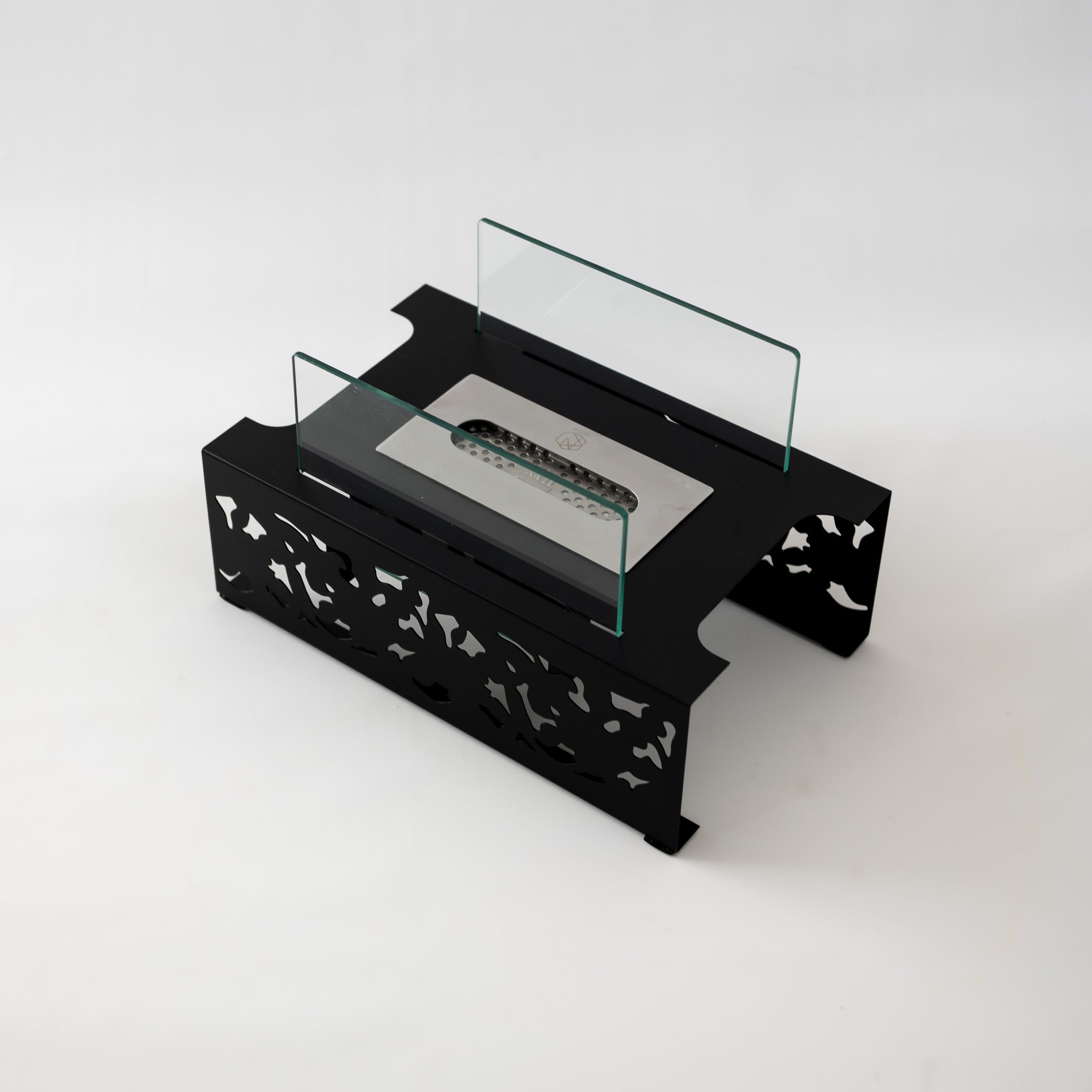 Double the Trouble Short glass - black 54t - Size: 35*22*21cm.