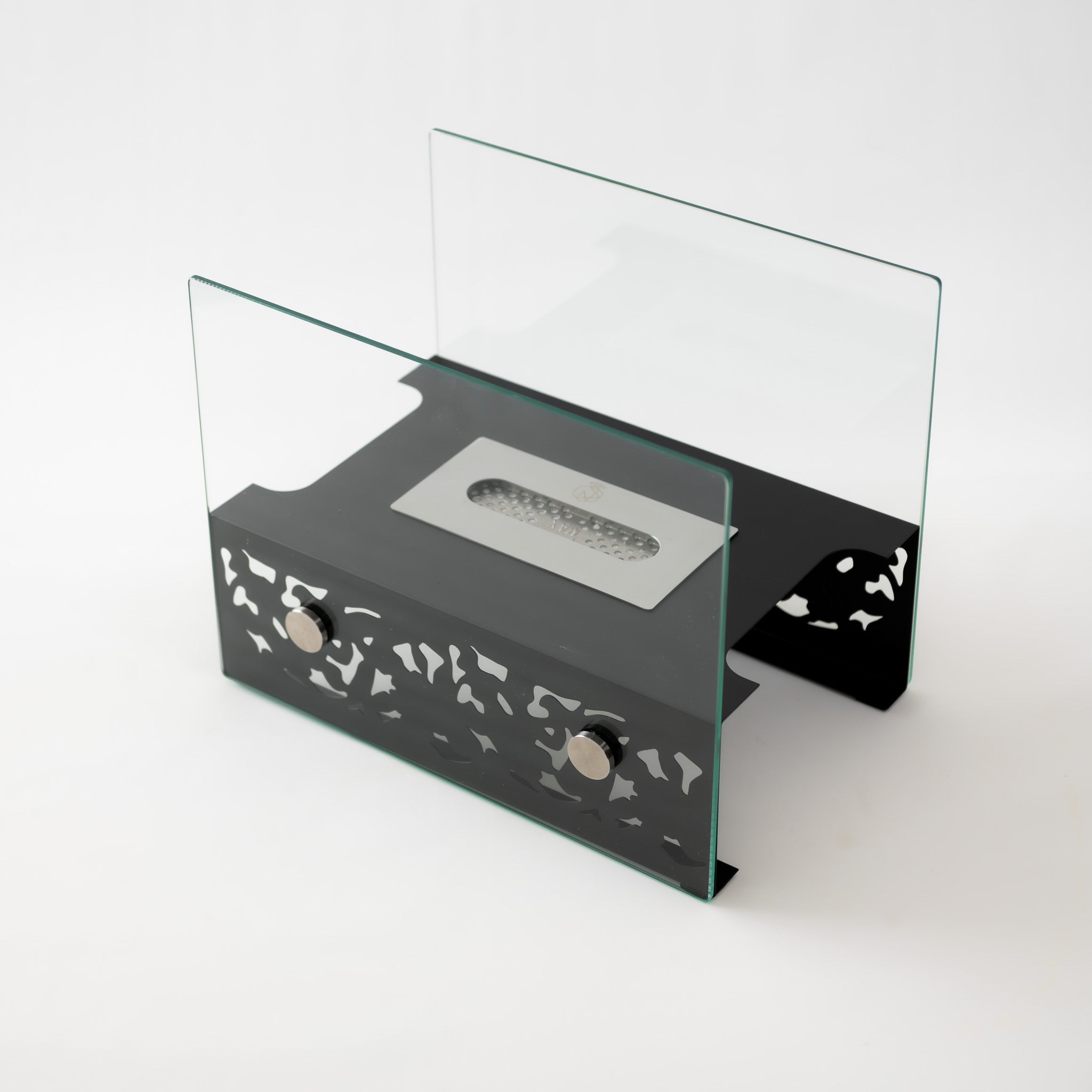 Double the Trouble long glass - black 55t - Size: 35*24*28cm